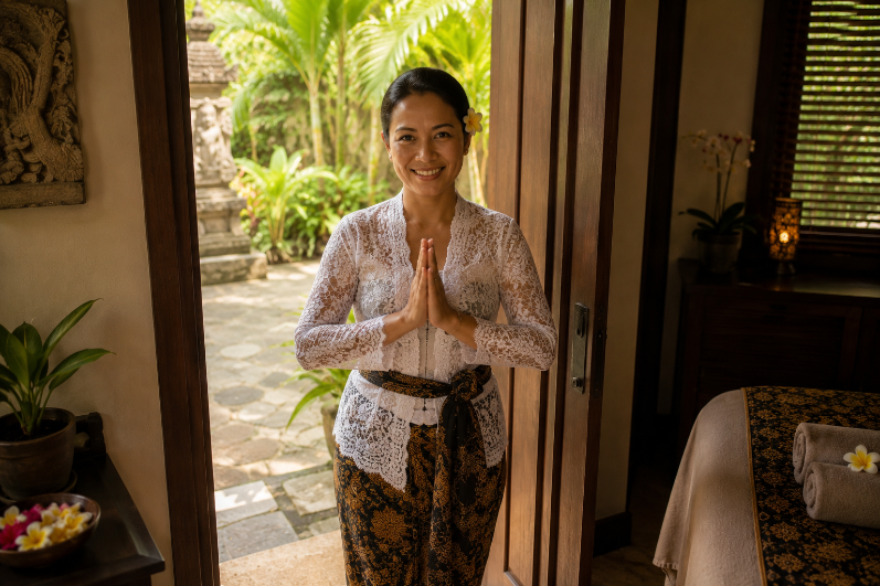 Om swastyastu greating from us | Putu bali spa home care