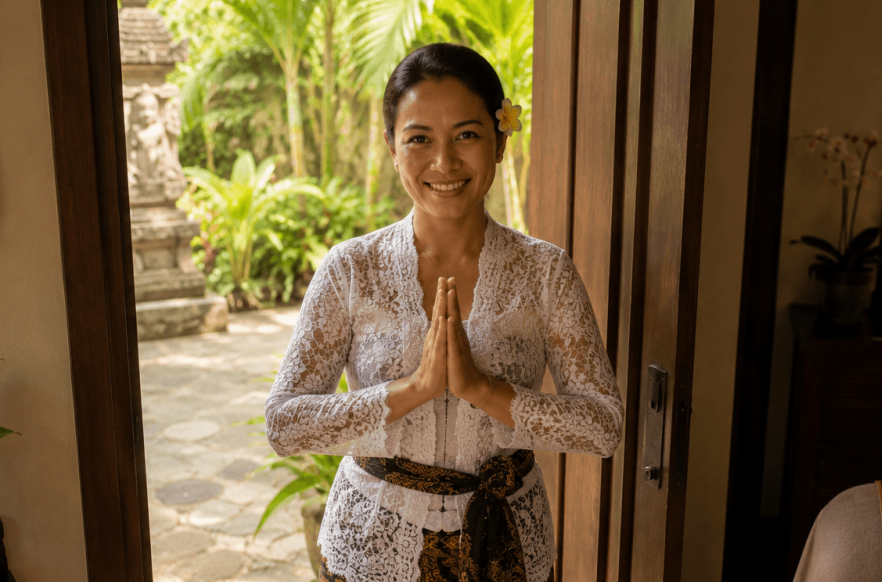 Om swastyastu greating from us | Putubalispahomecare