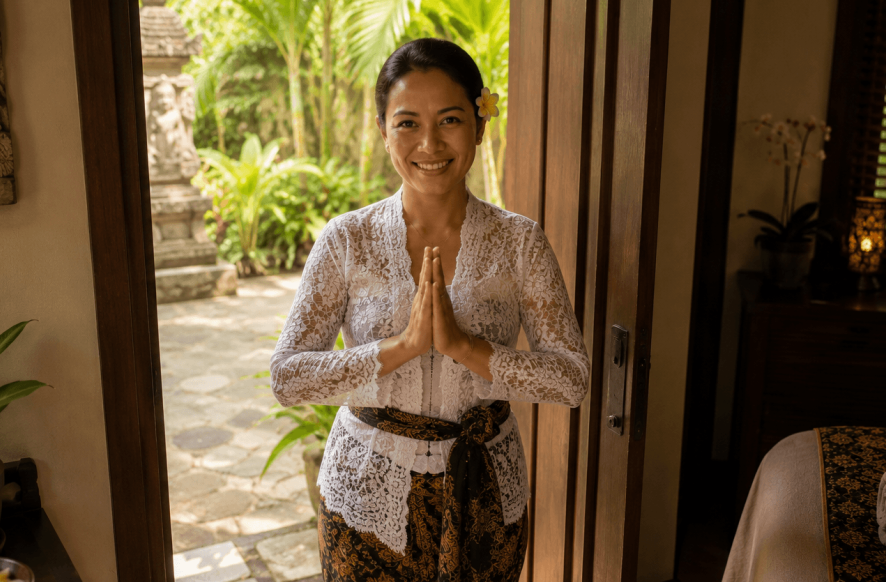 Om swastyastu greating from us | Putubali spa home care